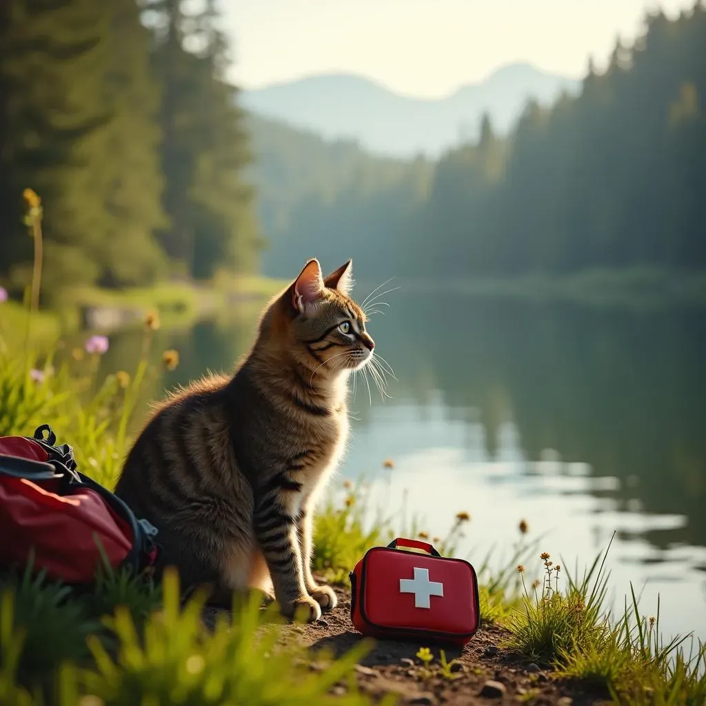 もしもの時の対処法:猫とのキャンプで気を付けること
