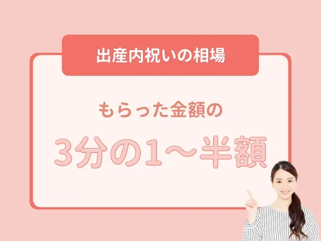 出産祝いのお返し、相場はどれくらい?基本を知ろう