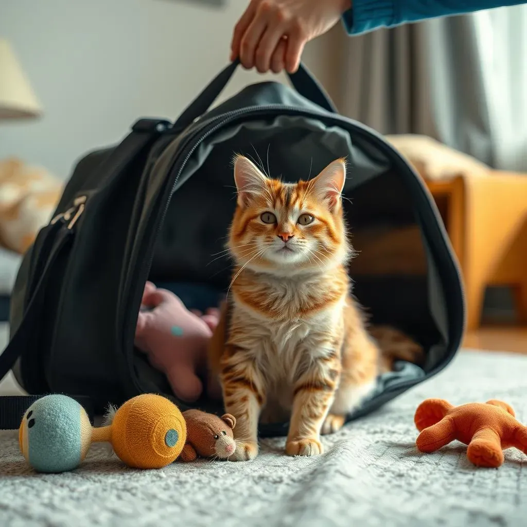 到着後のケア:猫のストレスを軽減する方法