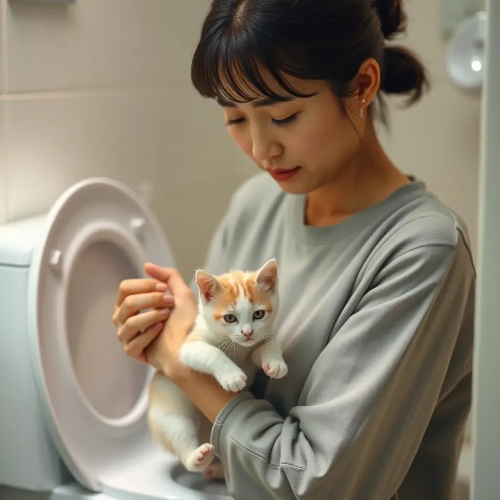 子猫のトイレトレーニングでよくある失敗と対策