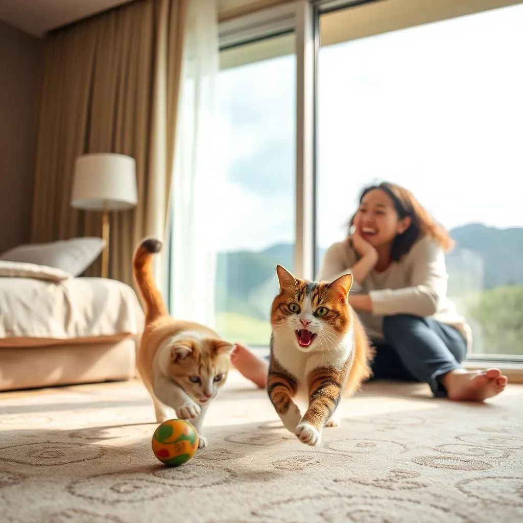 旅行先での猫との遊び方:絆を深める楽しい時間