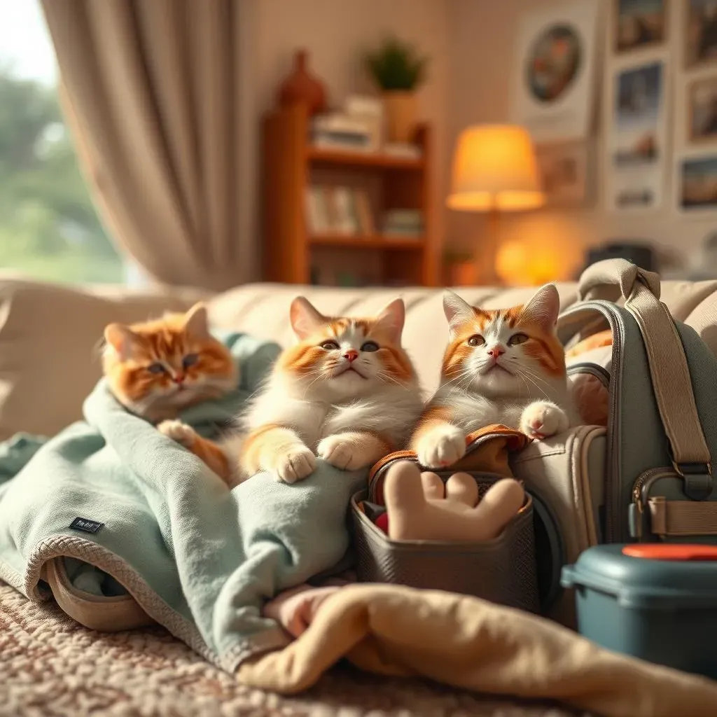 猫が旅行中に快適に過ごす移動用アイテム