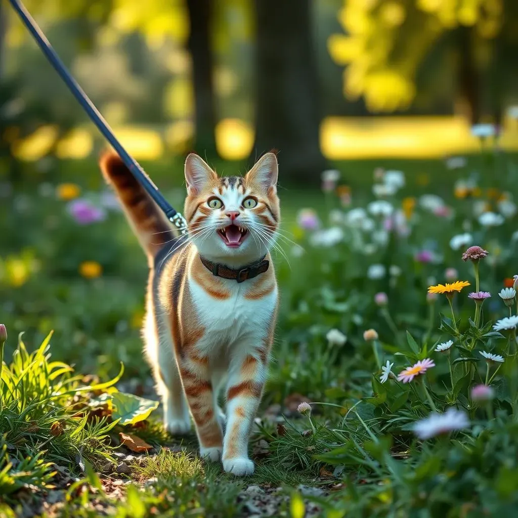 猫が楽しく散歩できる方法：実践的アドバイス