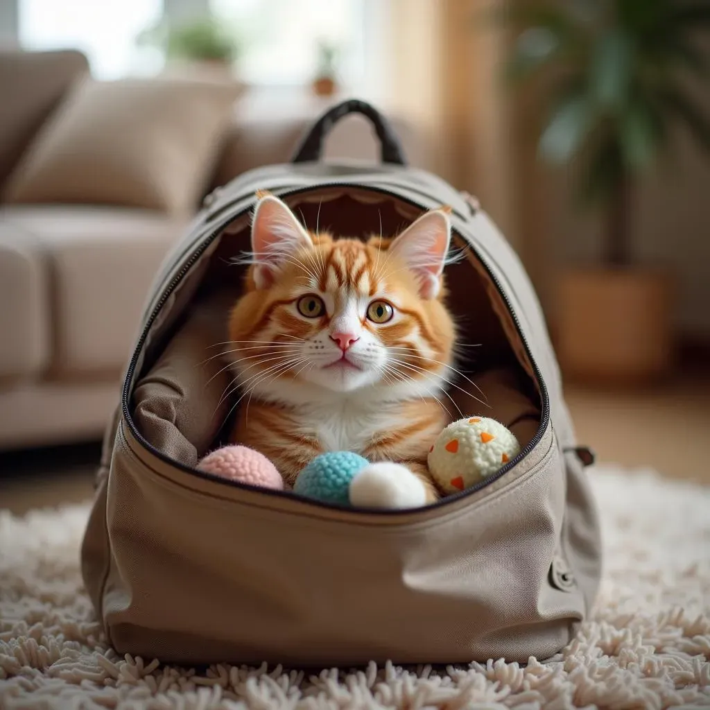 猫が車酔いしないための方法:出発前の準備
