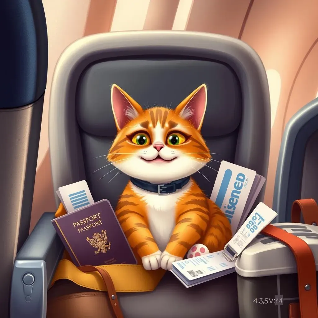 猫が飛行機に乗る前に確認すべきこと