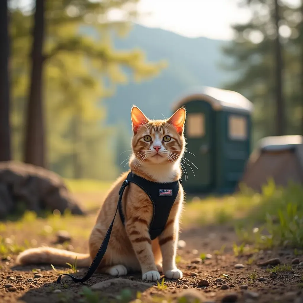 猫と安全に楽しむキャンプの必需品