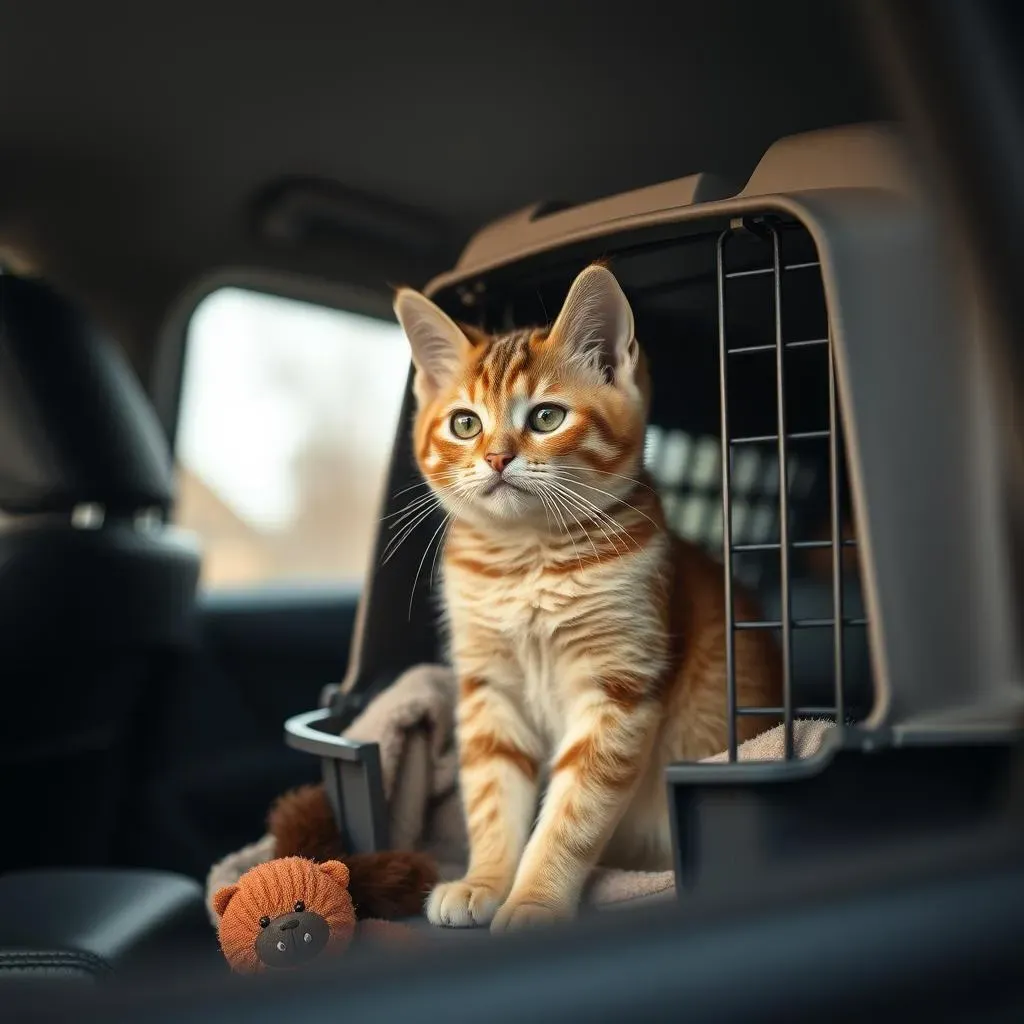 移動中のケア:猫が旅行中に不安を感じない方法
