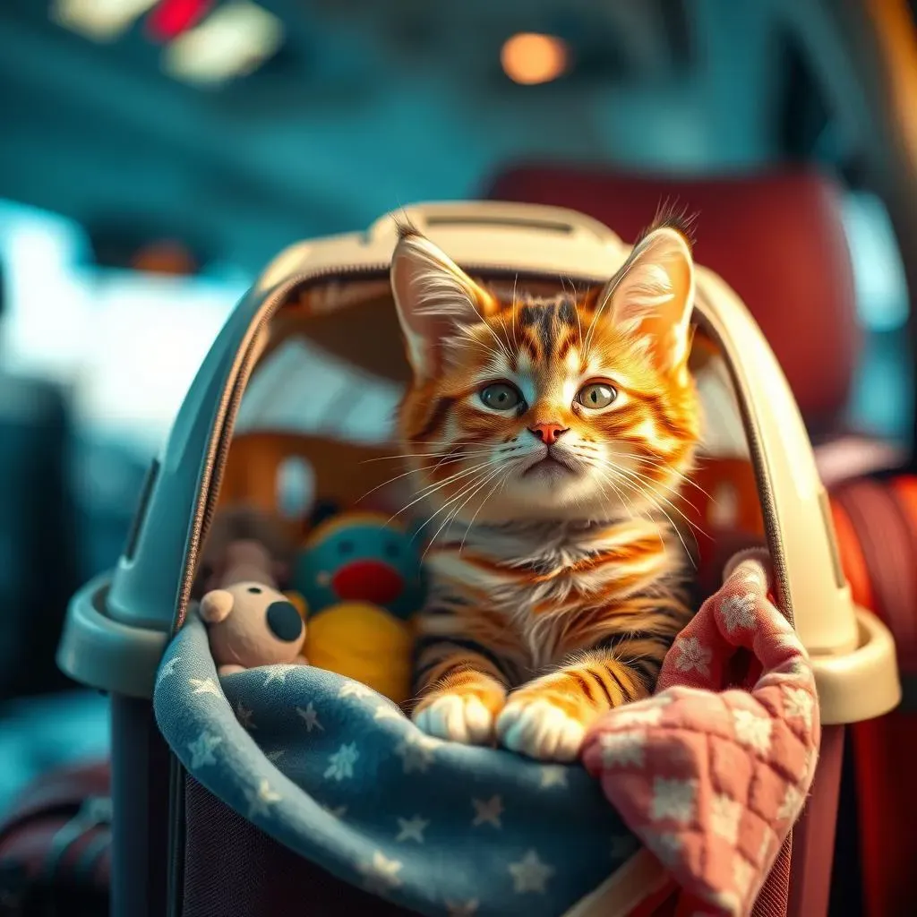 移動中の猫:安全な旅行のヒント